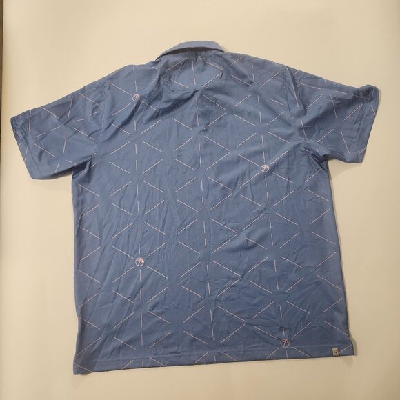 Puma x Arnold Palmer Geo Polo — Men’s XL, Blue Skies - Picture 8 of 8